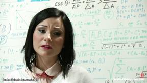 ”Prof ties & fucks teen in mouth” - 5:16 video - from TransHero