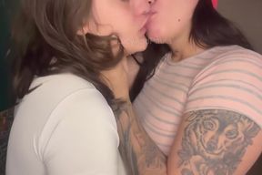 Lesbian Wet Shirts With Tetas Grandes - HD - 5:06 video - from AbLesbian