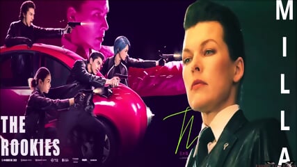 The Rookie MILLA JOVOVICH kick in the balls on the stairs - 2:32 video - featuring Milla Vincent - from Eporner