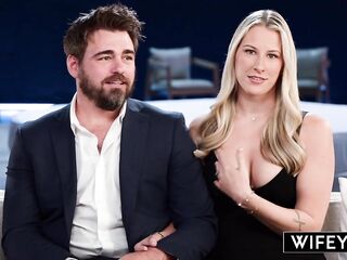 WIFEY BBC Hungry Golden-haired Country Hotwife Gets Dicked Down Hard In Front Of Hubby - HD - 15:31 video - from Amateur8
