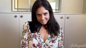 Slutty Office Secretary Sucks Off Boss and Gulps Down Every Drop - HD - 9:25 video - featuring Julia Goddess - from XXXShake