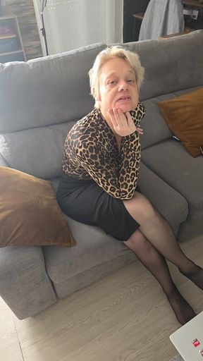 He fucks his stepmother's ass while she's dressed in sexy lingerie and she's a slut - HD - 6:07 video - from xHamster