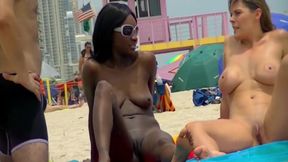 Exhibitionist Wife 99 And 102 - Milf Heather Spreads Her Ass While Nude Beach Watched And Her Husband Had What Was Going On! 15 Min - Heather Silk - HD - 14:55 video - featuring Heather Silk - from AbXXX