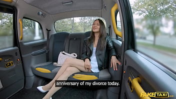 Petite Russian MILF gets her tight pussy pounded in Fake Taxi POV - SD - 15:25 video - from W4NKR