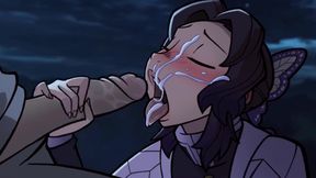 ''Total Concentration Breathing'' A Night of Passion on the Rooftop - Exclusive Hentai Parody, ENG Sub - HD - 2:22 video - from xHamster