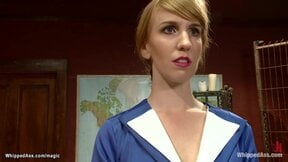 Three stewardesses spanked and whipped - HD - 5:18 video - from Fapnado