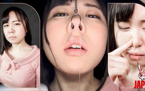 Ena Yuzuriha's Extreme Nose Presentation - HD - 7:23 video - from xHamster