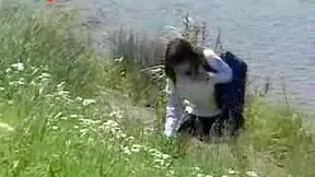 Japonesita Frívola y Linda Montando al Aire Libre - 10:11 video - from JapanWhores