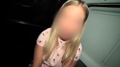 DEVIANTE - Thicc amateur blonde student with nice tits and juicy big ass gets fucked by raw and rough in back of a van for money and free phone - HD - 12:51 video - featuring Cayla Lyons - from Bokep.PORN