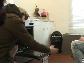 LaCochonne - Nora Luxia Large Booty French Doxy Pays Repairmen With Her Cunt - AMATEUREURO - HD - 14:00 video - from Amateur8