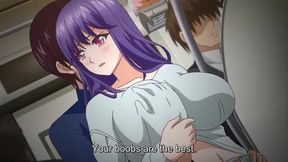 Blue Haired Shy Hentai Mom Katsu Gets Fucked By Her Son's Friend In Living Room - 19:48 video - from HentaiSmile
