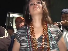 Mardi gras tits flashing 1282 - HD - 10:38 video - from AbXXX