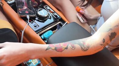 19 Year Old Sophie Tyler Takes Monster Dicks In Rolls Royce Backseat - HD - 17:27 video - from NewBestPorn
