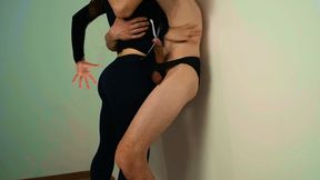 Overexcited BF cums twice from a simple kiss. Hands-free cumshots. - HD - 5:53 video - from xHamster