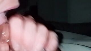 Sloppy Deepthroat and Tit Jerk off - HD - 5:23 video - featuring Jasmine Jae - from Lesbian8