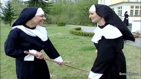 German Nun get her First Fuck from Repairman in Kloster - HD - 13:47 video - from xHamster