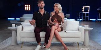 Wifey Kaci Kennedy gets BBC facial - 72:10 video - featuring Kaci Kennedy - from SexPester