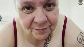 French mature BBW with tattoos and short hair enjoys oral and anal sex - HD - 24:34 video - from xHamster