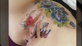 23. tattoos/masturbation/pussy clamps/pussy play/taboo/photo shoot/orgasm control/fetishart/huge labia/shaved/shaving pussy - HD - 16:22 video - from xnxxGold