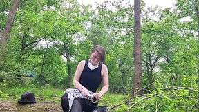 Hiding a panty and tape gag under an innocent looking white mask ? - HD - 1:56 video - from XVideosRed