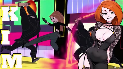 Kim Possible BALLBUSTING ANIME kick in the balls to goons - SD - 1:05 video - from Eporner