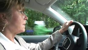 Mature mom Petra Wega undresses for hot threesome fuck - SD - 11:08 video - from Maturexy