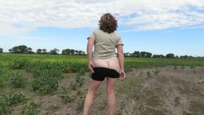 Patricia naked in soybean field - HD - 5:41 video - from xHamster
