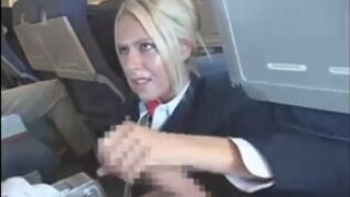American stewardess handjob part 6 - 19:54 video - from ZBPorn