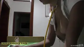 Colombian nurse Amaranta Hank cures a gringo with huge knockers - SD - 13:20 video - from CumInTime