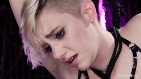 Cherry Torn Trains New Lesbian Electro-slave - HD - 11:12 video - from xHamster