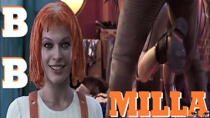 milla jovovich BALLBUSTING REDHEAD 2 nutshots, fifth element kick in the balls - 2:02 video - featuring Milla Vincent - from Eporner