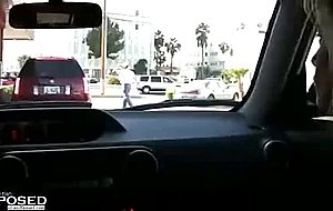 On the drive to get food, Kylie Worthy pulls down ... - SD - 1:04 video - from SexTVX