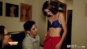 Slim bitch Susana Melo sucks big cock and gets her pussy slammed - HD - 10:01 video - from AnySex