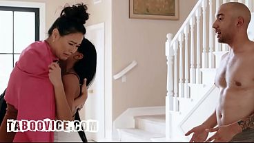 Hot Asian Bride-To-Be Don't Mind Sharing Fiancee's Big Penis in a 3-some - HD - 6:14 video - featuring Ember Snow - from PornFreeNow