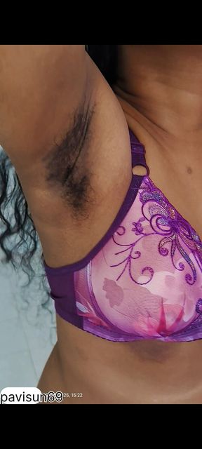 Stepsister Dress Changing and Hairy Armpit Show - 9:56 video - from FapHouse