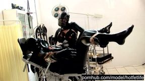 Heavy Rubber Latex Piss Fetish - Blowjob Handjob Femdom - Catheter Treatment - HD - 5:07 video - from AbBDSM