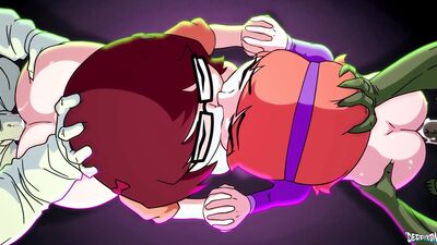 Velma and Daphne get their asses stretched by cartoon monsters in this uncensored anime hentai - HD - 7:08 video - from CartoonPorn