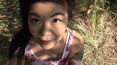 Public Agent Asian MILF barmaid flashes her cute mom boobs before taking cock - HD - 10:16 video - from Rock.PORN