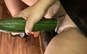 British MILF Huge Pussy Insertions Squirting Cucumber Fun Part Two - Uncut Clips - HD - 3:05 video - from FapHouse