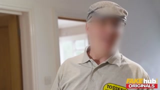 FAKE REMOVALS Two of the lads sneaky fuck a hot blonde married MILF - HD - 12:42 video - from Pornzona