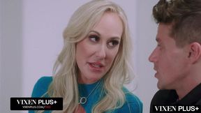 Behind-the-Scenes MILF Threesome with Big Dick - 19:20 video - featuring Brandi Love - from SexPester