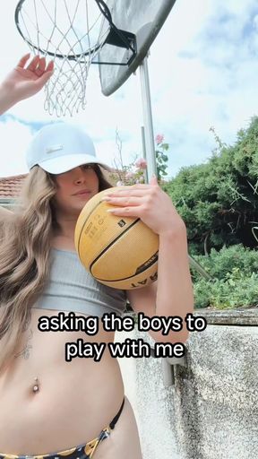 Basketball teen gets drilled on the court - HD - 0:11 video - from V1dz