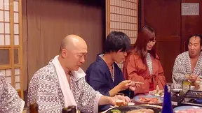 Japanese Wife Gangbanged – Hot Holiday Sex with Her Husband Watching - 5:01 video - from JpMilfs