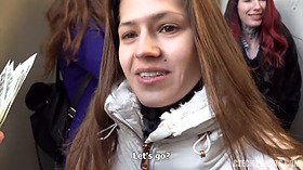 Czech streets - A hot POV reality with teen babes sucking and fucking for cash - HD - 6:41 video - from Hog.tv