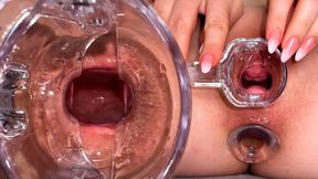 Look inside my tight asshole. Anal speculum. Opened holes orgasm - 4K - 9:48 video - from xHamster