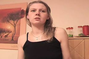 Slim and horny German teen gets her tight holes dildoed deep - 22:20 video - from xHamster