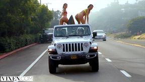 Explosive Johnny Sins and Gina Valentina - ffm scene - Vixen - HD - 12:36 video - from PornHat