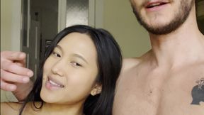 Busty Asian Girl Squirts on Bald German Tourist - 47:10 video - from FapHouse