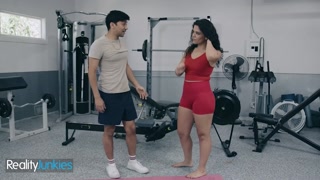 REALITYJUNKIES - Brunette With A Juicy Ass Shows Her Trainer What She's Made Off With A Wild Fuck - HD - 24:17 video - featuring Victoria Voxxx - from Pornzona