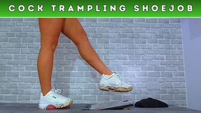 Trampling The Cum From Your Balls Under My Dirty Fila Disruptors (134) - Sole Cam - Trainer Trample CBT Crush Fetish Shoejob - 14:33 video - from Clips4sale